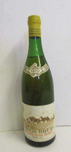 Nine bottles 1970 Clos Du Bourg Vouvray Image