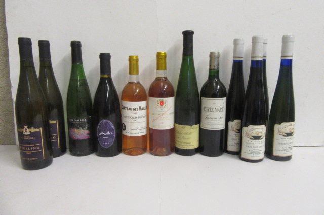 Four bottles 1994 Gewurztraminer Frederic-Ernst Image