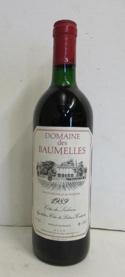 Twelve bottles 1989 Domaine des Baumelles Cotes du Luberon Image