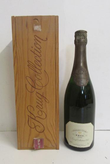 One bottle 1962 Krug Collection Champagne No.661 Image
