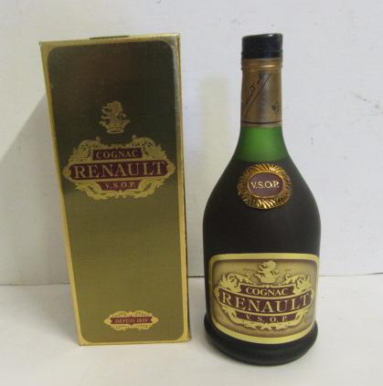 Three bottles Renault Cognac V.S.O.P. Image