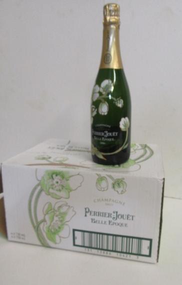 Six bottles 2006 Perrier-Jouet Belle Epoque Champagne Image