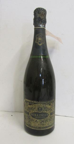 One bottle 1970 Bollinger Tradition Champagne Image