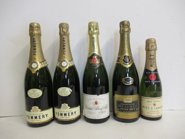 Two bottles Pommery Champagne Image