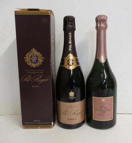 One bottle 2002 Pol Roger Rose Image