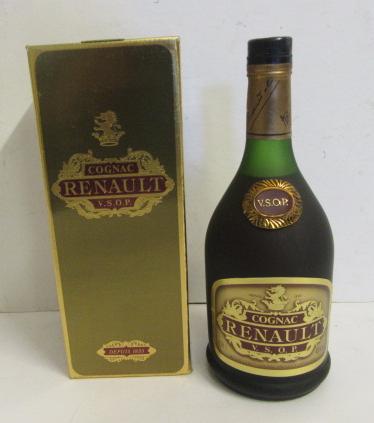 Two bottles Renault Cognac V.S.O.P. Image
