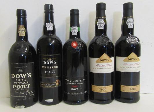 One bottle 1980 Dow's Image