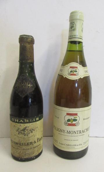 One half bottle 1928 Chablis Geisweiler & Fils Image