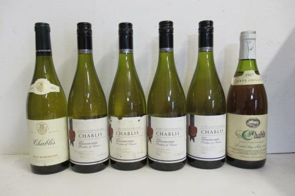 One bottle 1987 Chablis Image