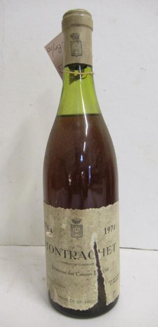 One bottle 1974 Montrachet Image