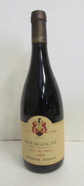 Six bottles 2008 Bourgogne Rouge Image