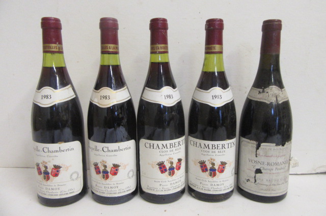 Two bottles 1983 Chapelle-Chambertin P. Damoy Image