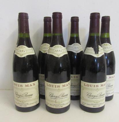 Seven bottles 1994 Nuits George Chorey-Les-Beaune Image