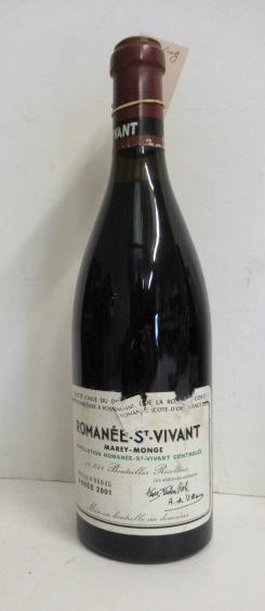 One bottle 2001 Romanee-St-Vincent Marey-Monge No.08945 Image