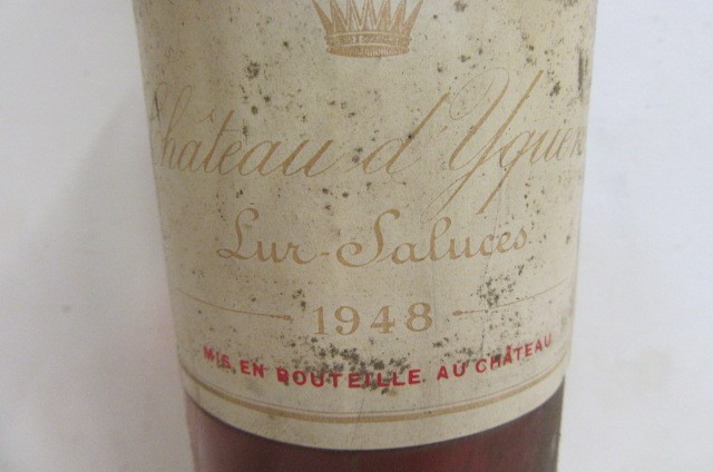 One bottle 1948 Chateau d'Yquem Lur Saluces Image