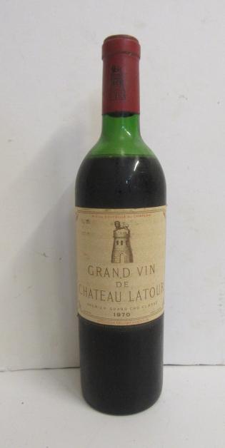 One bottle 1970 Grand Vin de Chateau Latour Image