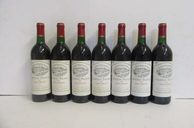 Seven bottles 1989 Chateau Pagnac Image