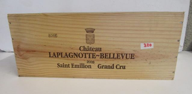 Twenty four half bottles 2006 Chateau Laplagnotte-Bellevue Image