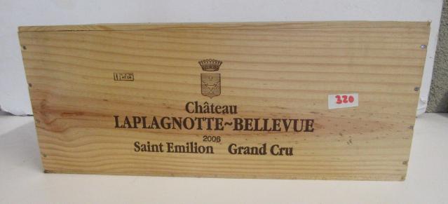 Twenty four half bottles 2006 Chateau Laplagnotte-Bellevue Image