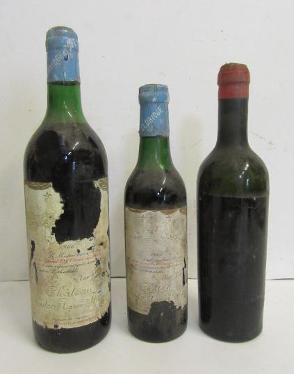 One bottle 1966 Chateau Mouton Baron Philippe Image