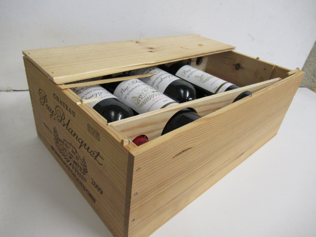 Ten bottles 2009 Chateau Puy-Blanquet St Emilion Image