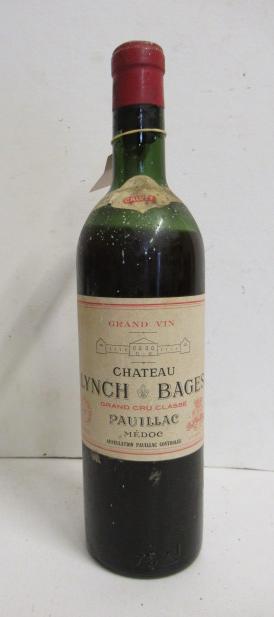 One bottle 1961 Chateau Lynch Bages Image