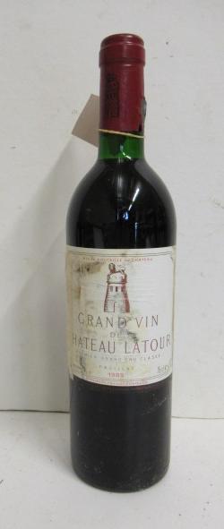 One bottle 1985 Chateau Latour Image