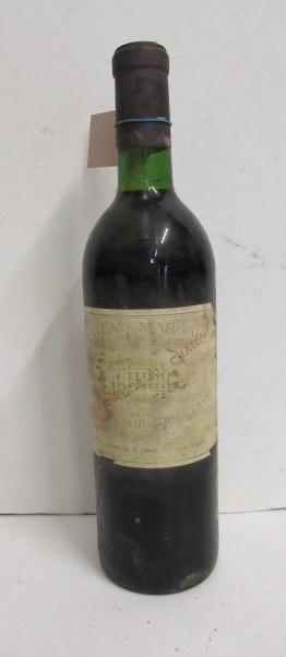 One bottle 1970 Chateau Margaux Image