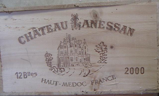 Twelve bottles 2000 Chateau Lanessan Image