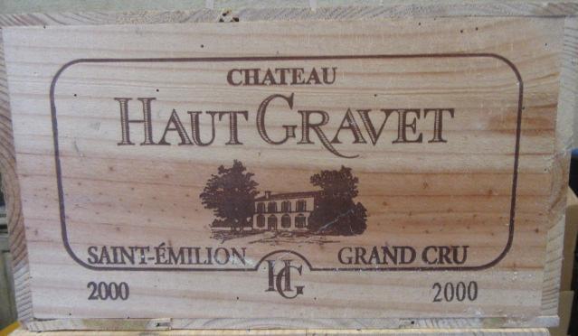 Twelve bottles 2000 Chateau Haut Gravet Image
