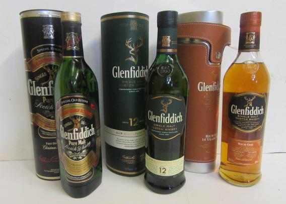 One bottle Glenfiddich Rich Oak 14 year old single malt Image