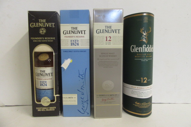 Two bottles The Glenlivet Founder's Reserve single malt Image