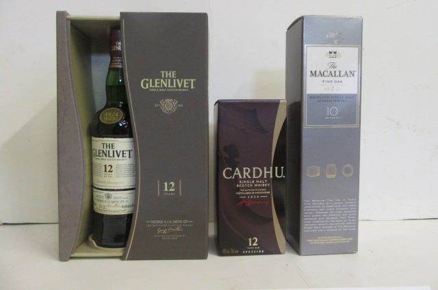 One bottle The Glenlivet 12 year old Malt Image