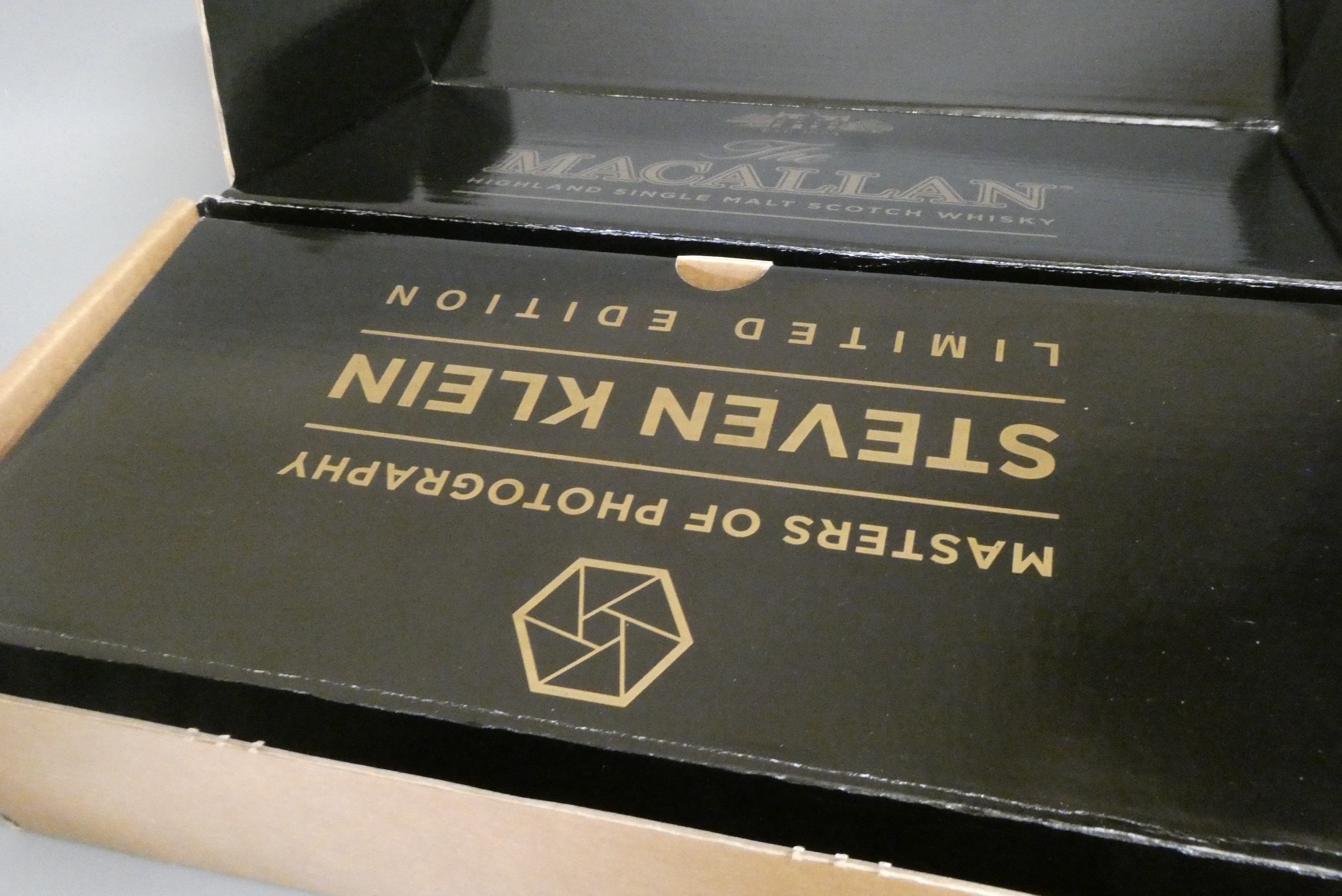 One bottle Macallan Steven Klein limited edition, Rare Cask Black, 48%, 700ml, boxed (Est. plus 24% Image