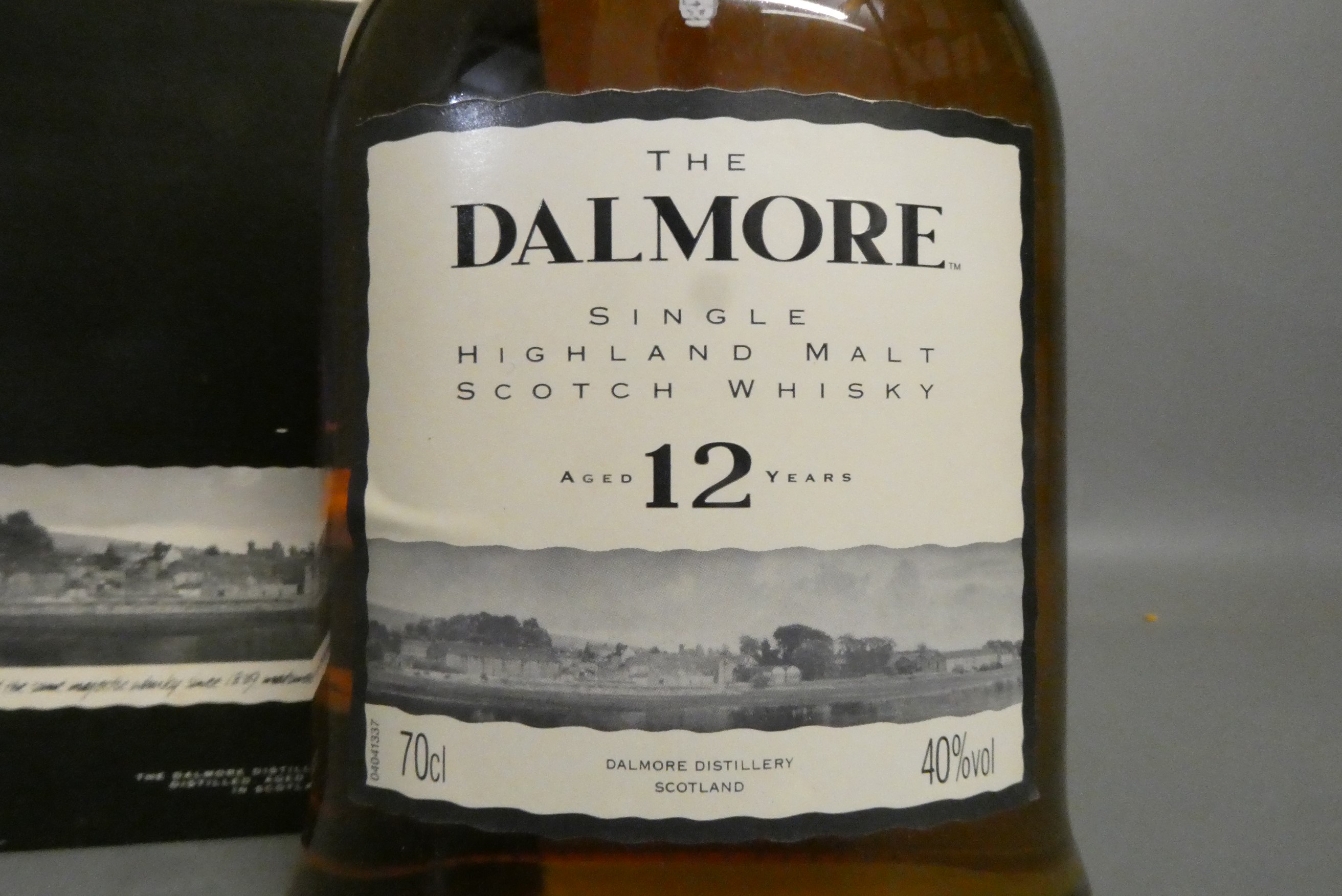 One bottle The Dalmore 12yr old single Highland malt Scotch whisky, 40%, 70cl, boxed (Est. plus 24% Image