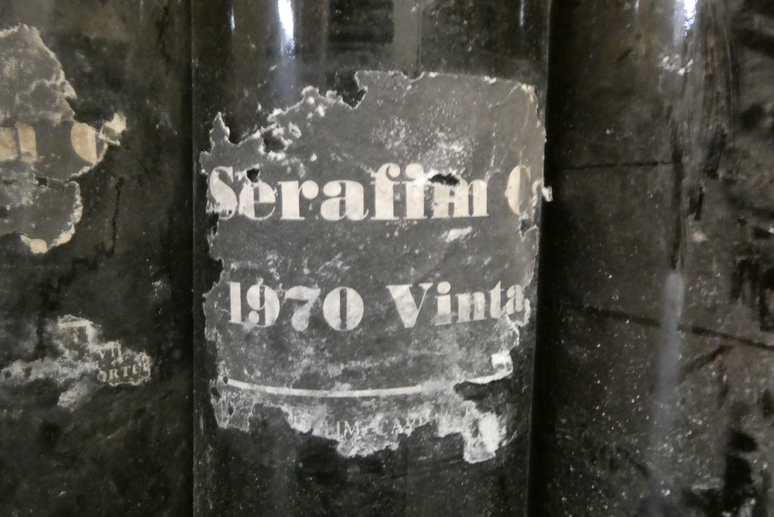 Six bottles of vintage port, comprising five Serafin Cabral 1970 vintage port and an unlabelled Image