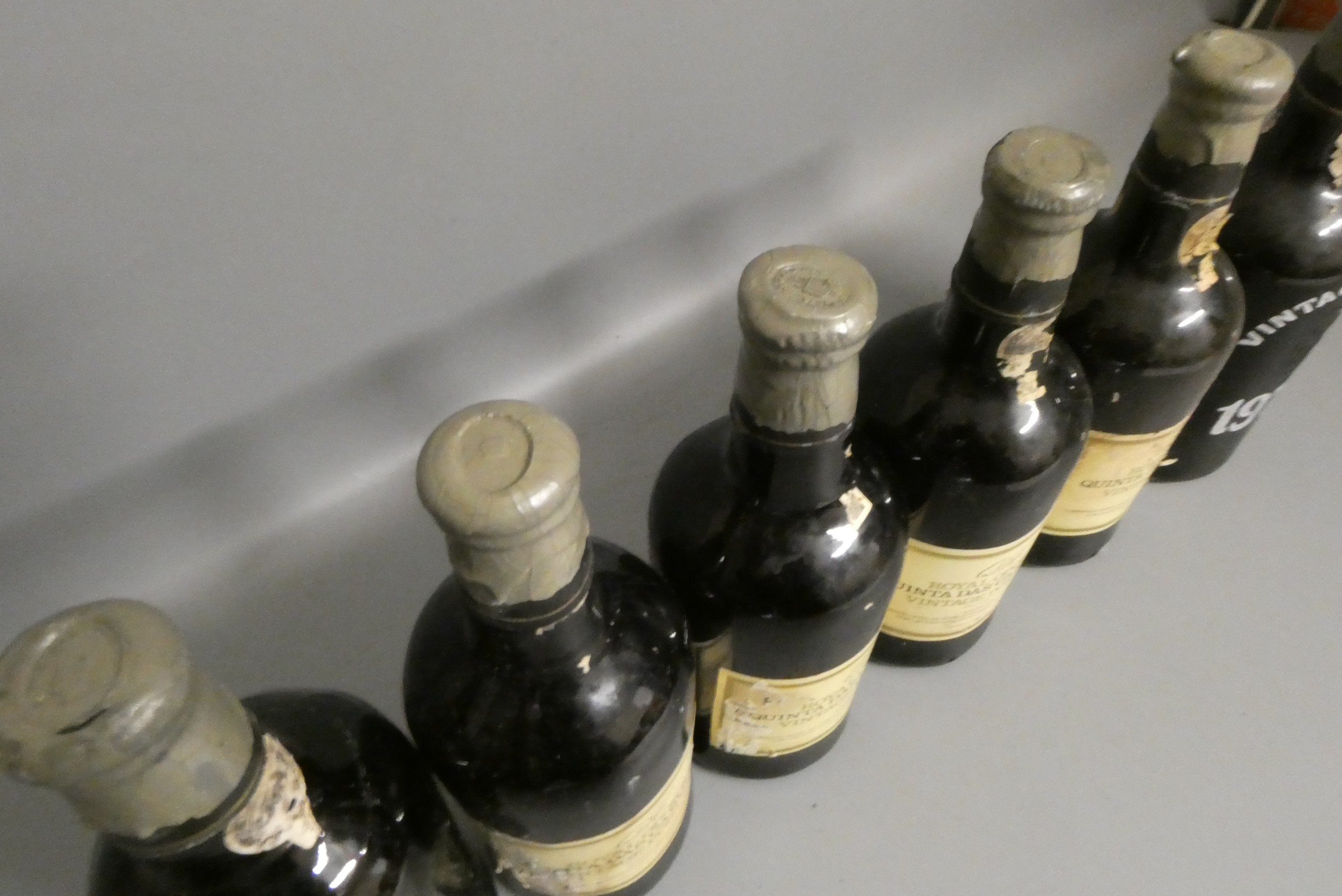 Six bottles Quinta das Carvalhas, 1970 vintage port (Est. plus 24% premium inc. VAT) Image
