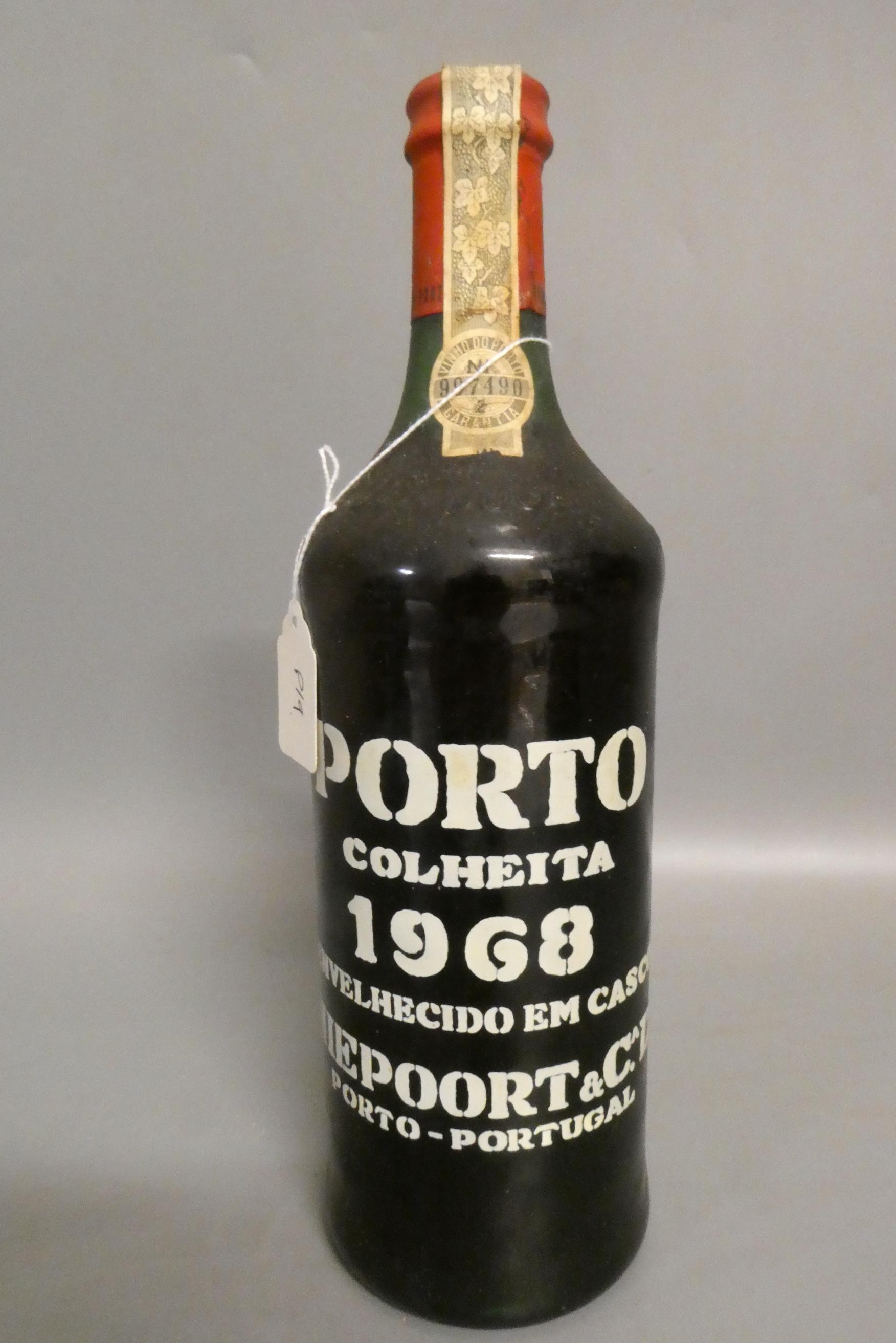 One bottle Niepoort 1968 vintage port (Est. plus 24% premium inc. VAT) Image