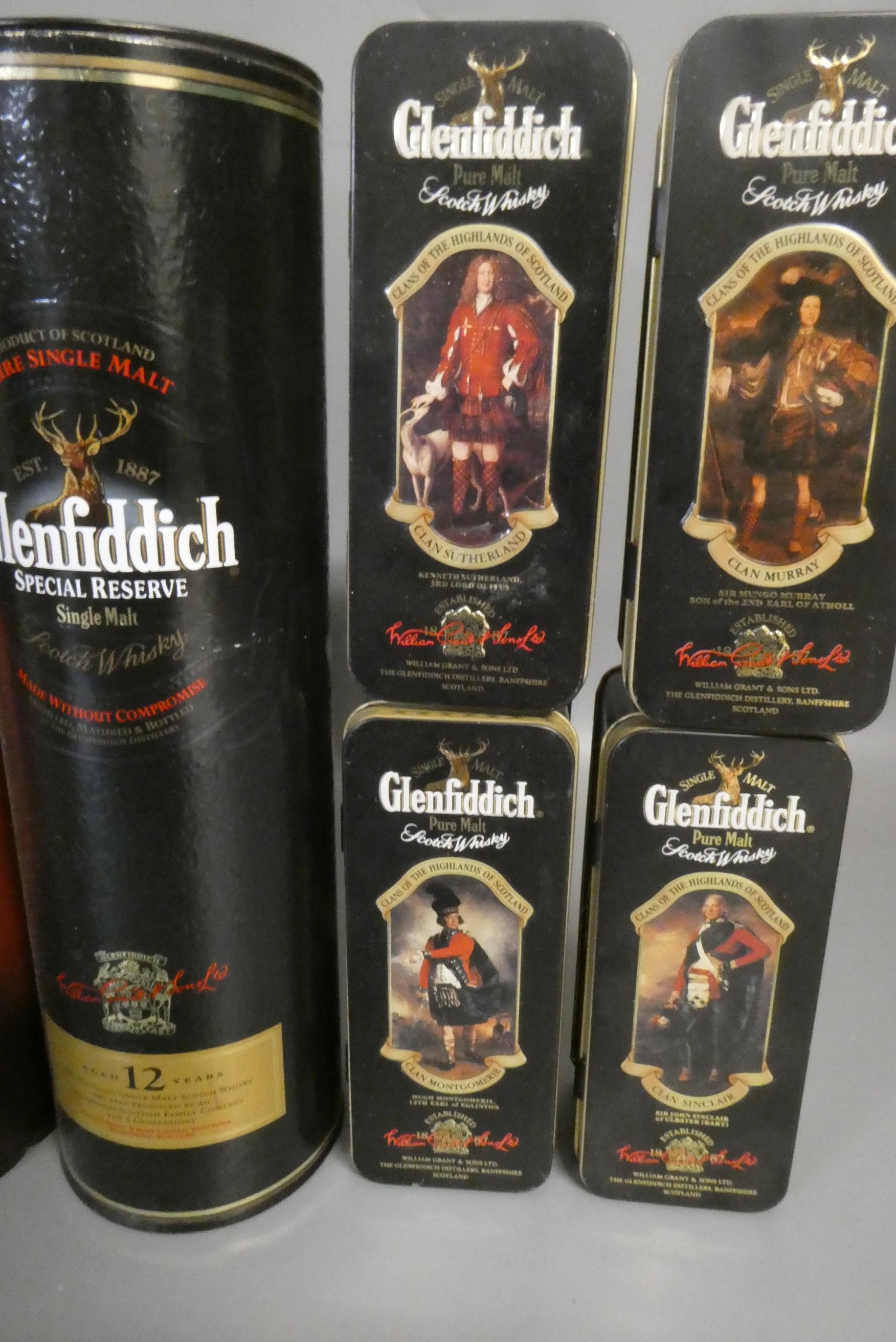 A box of whisky and champagne Image