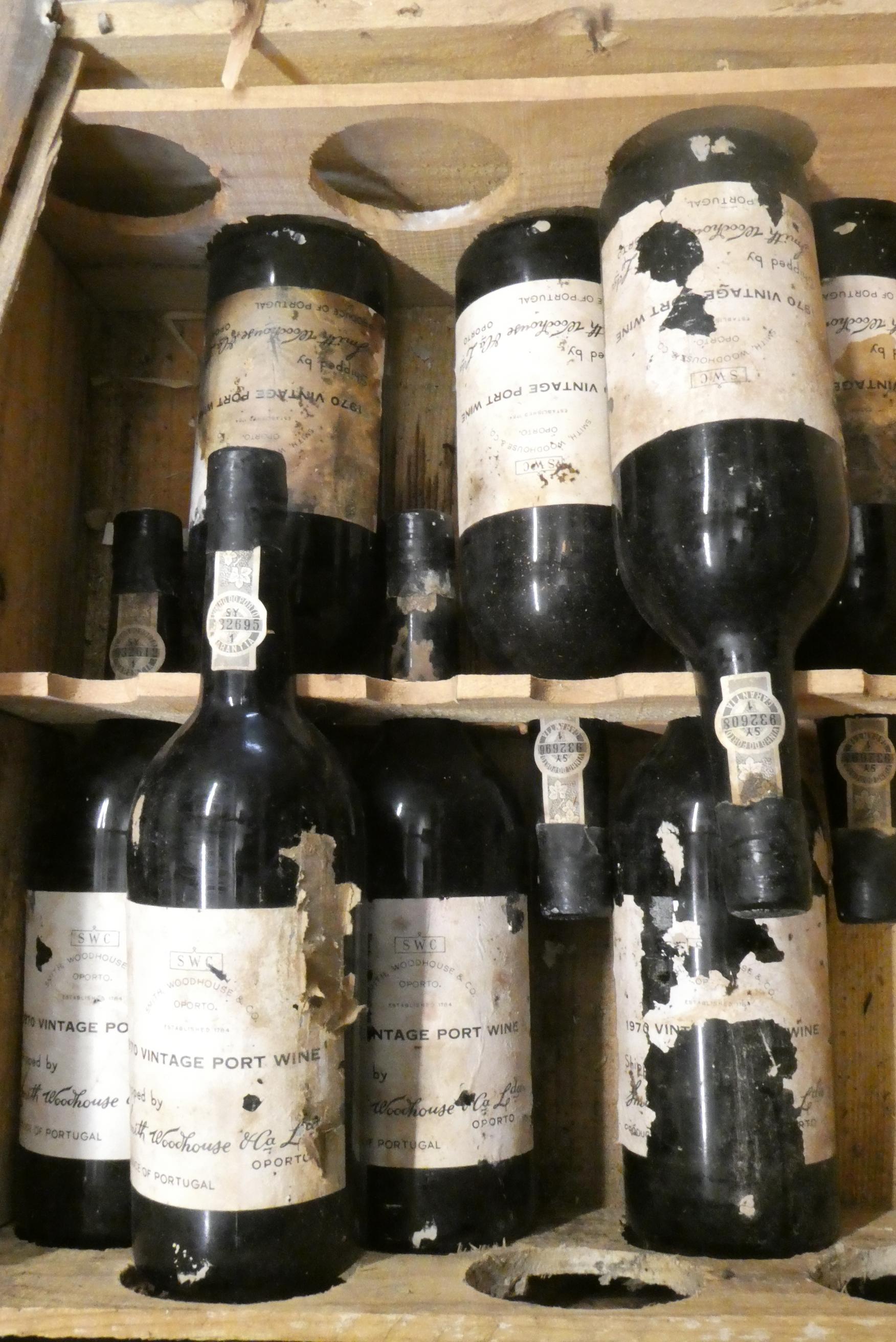 Eight bottles Smith Woodhouse & Co. 1970 vintage port (Est. plus 24% premium inc. VAT) Image