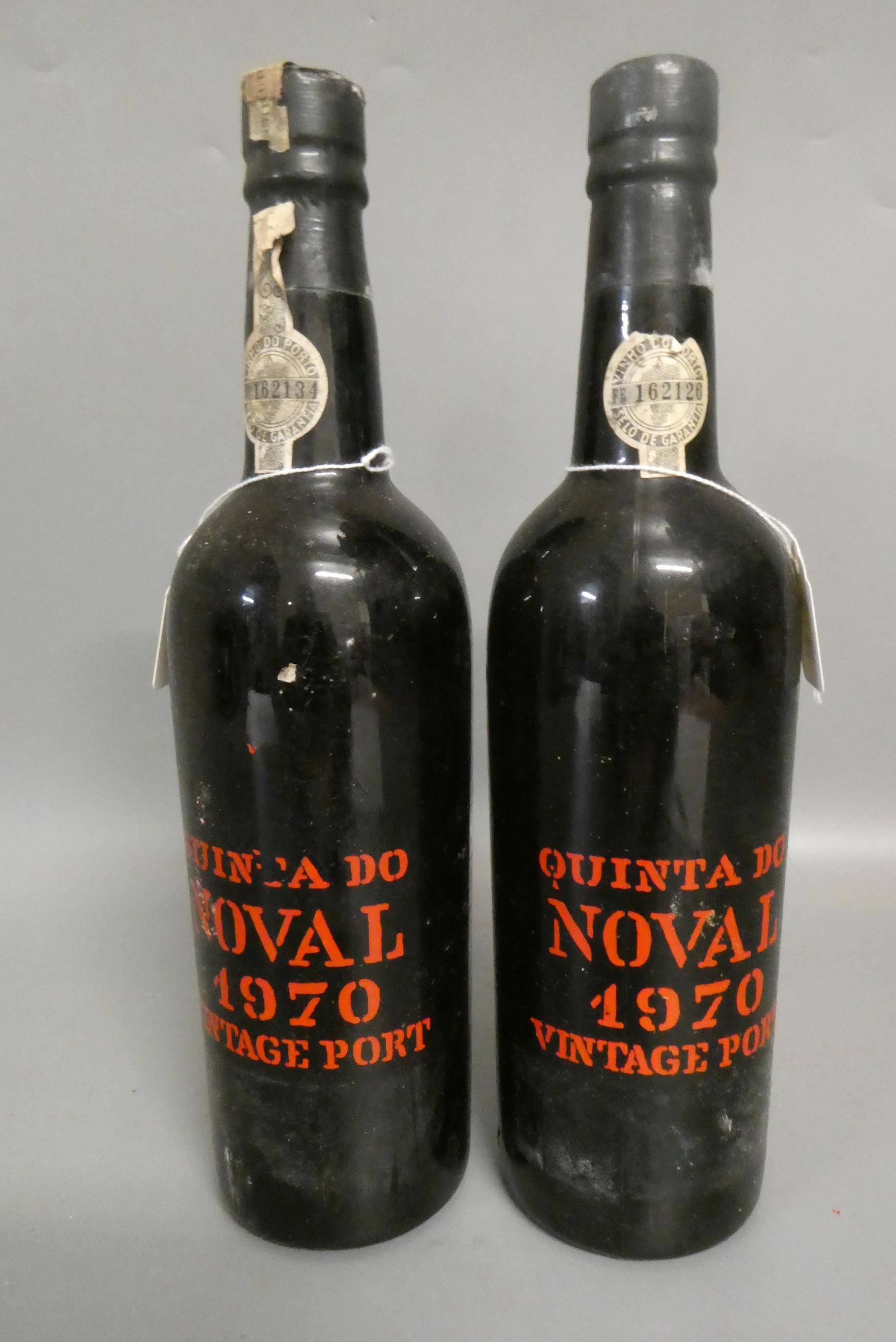 Two bottles Quinta do Noval 1970 vintage port (Est. plus 24% premium inc. VAT) Image