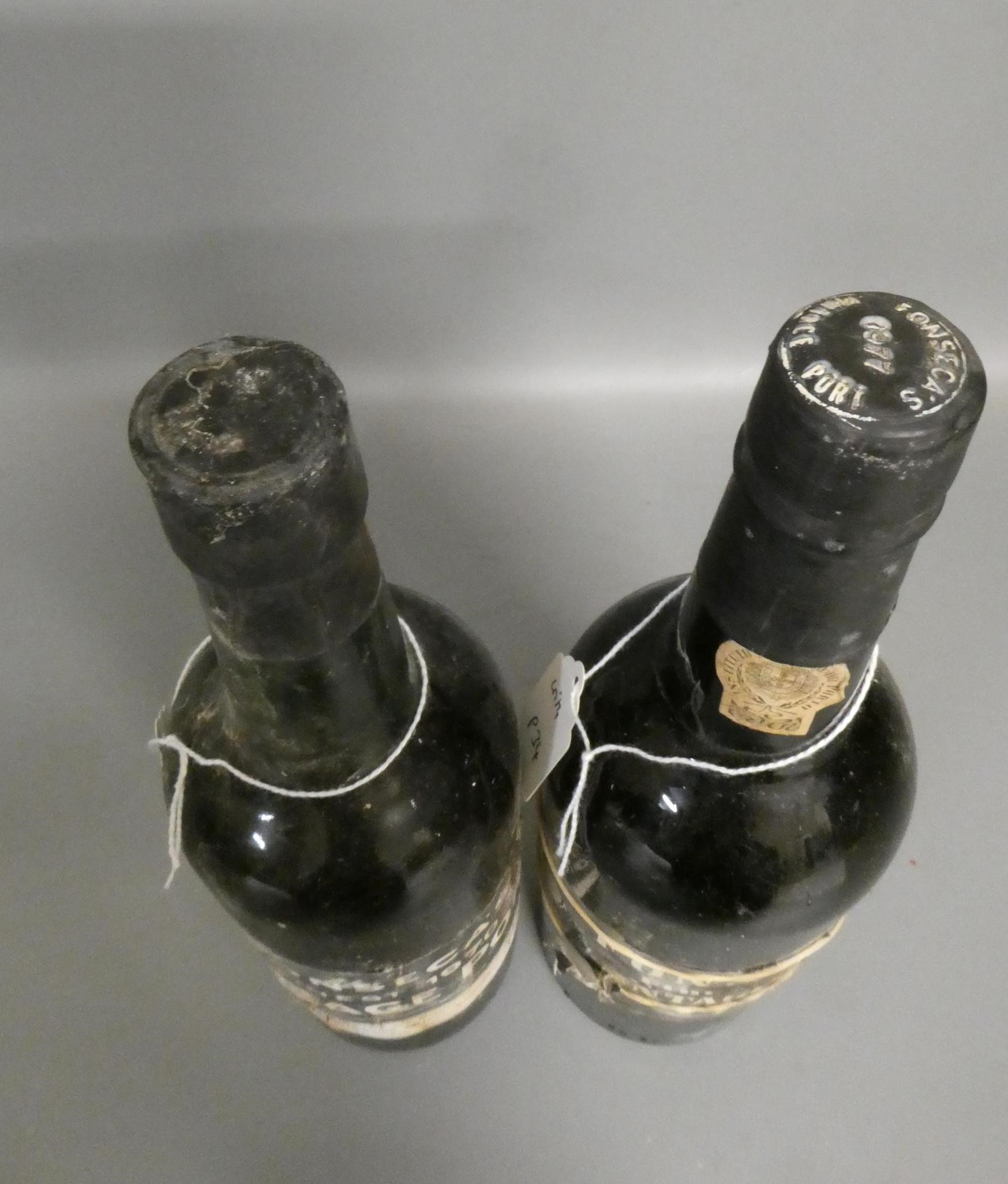 Two bottles of Fonseca vintage port, comprising one 1970 and one 1977 (Est. plus 24% premium inc. Image