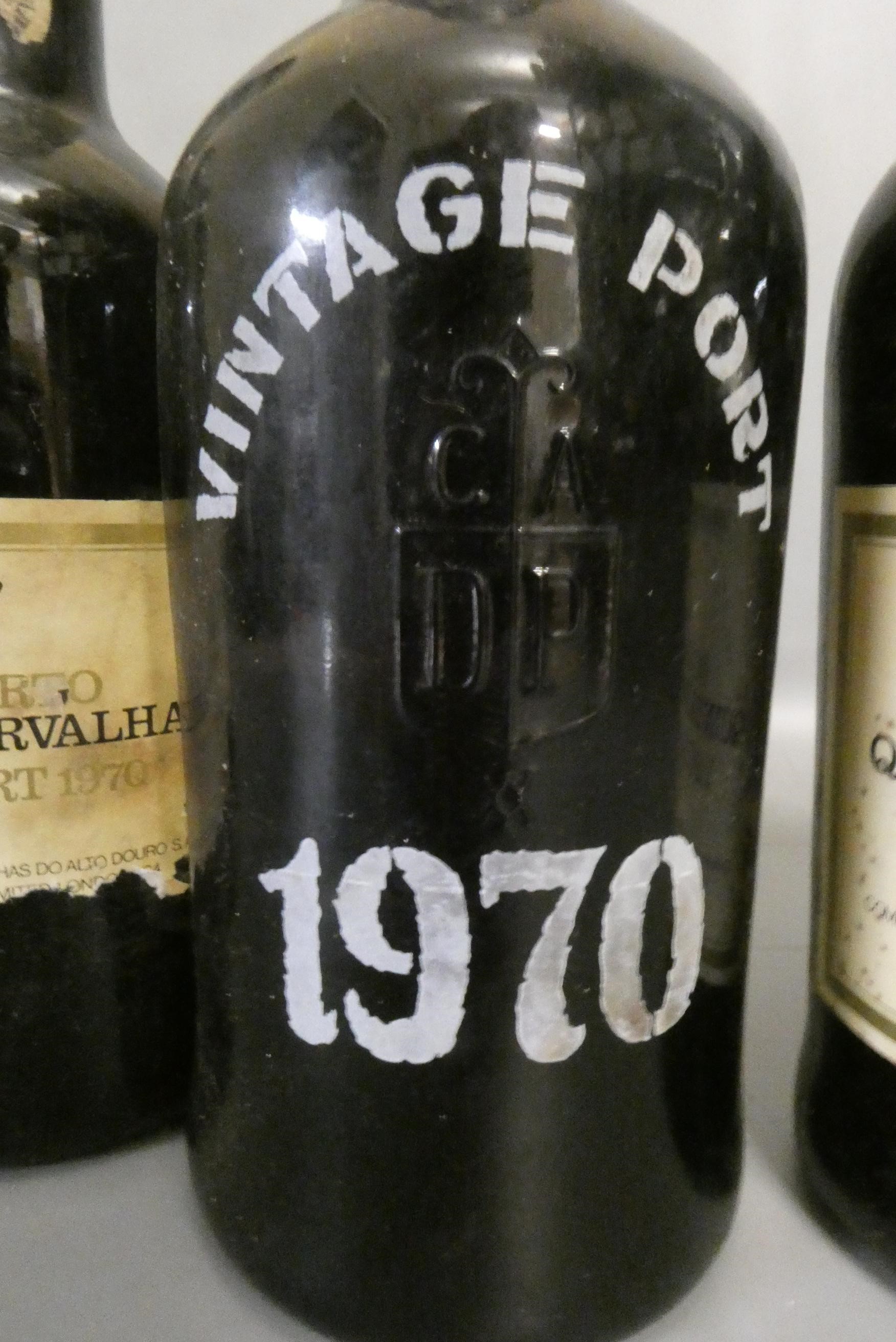 Six bottles Quinta das Carvalhas, 1970 vintage port (Est. plus 24% premium inc. VAT) Image
