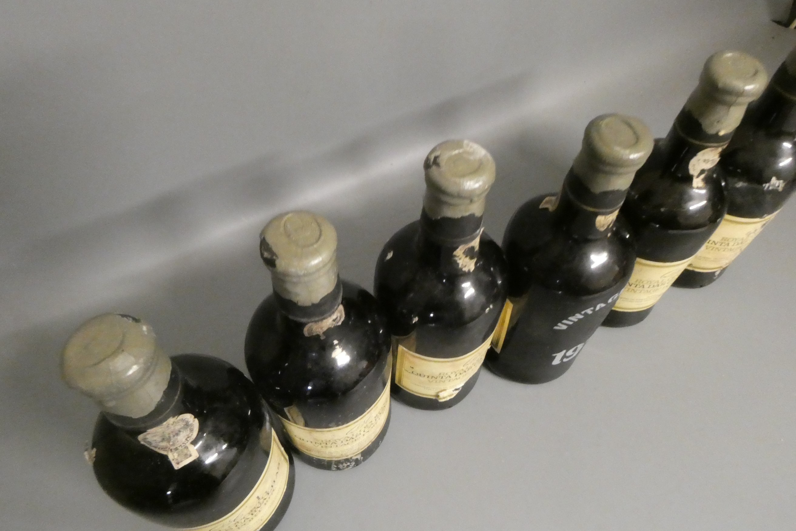 Six bottles Quinta das Carvalhas, 1970 vintage port (Est. plus 24% premium inc. VAT) Image