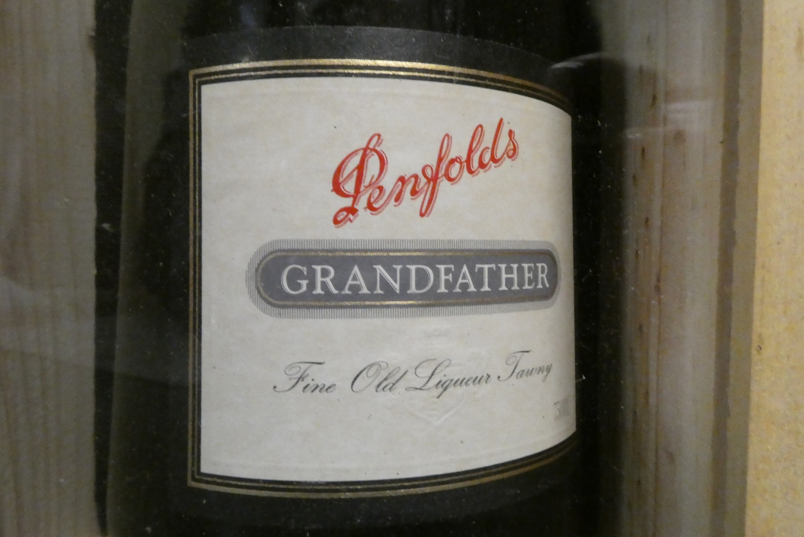 One bottle Penfolds Grandfather Fine Old Liqueur Tawny, OWC (Est. plus 24% premium inc. VAT) Image