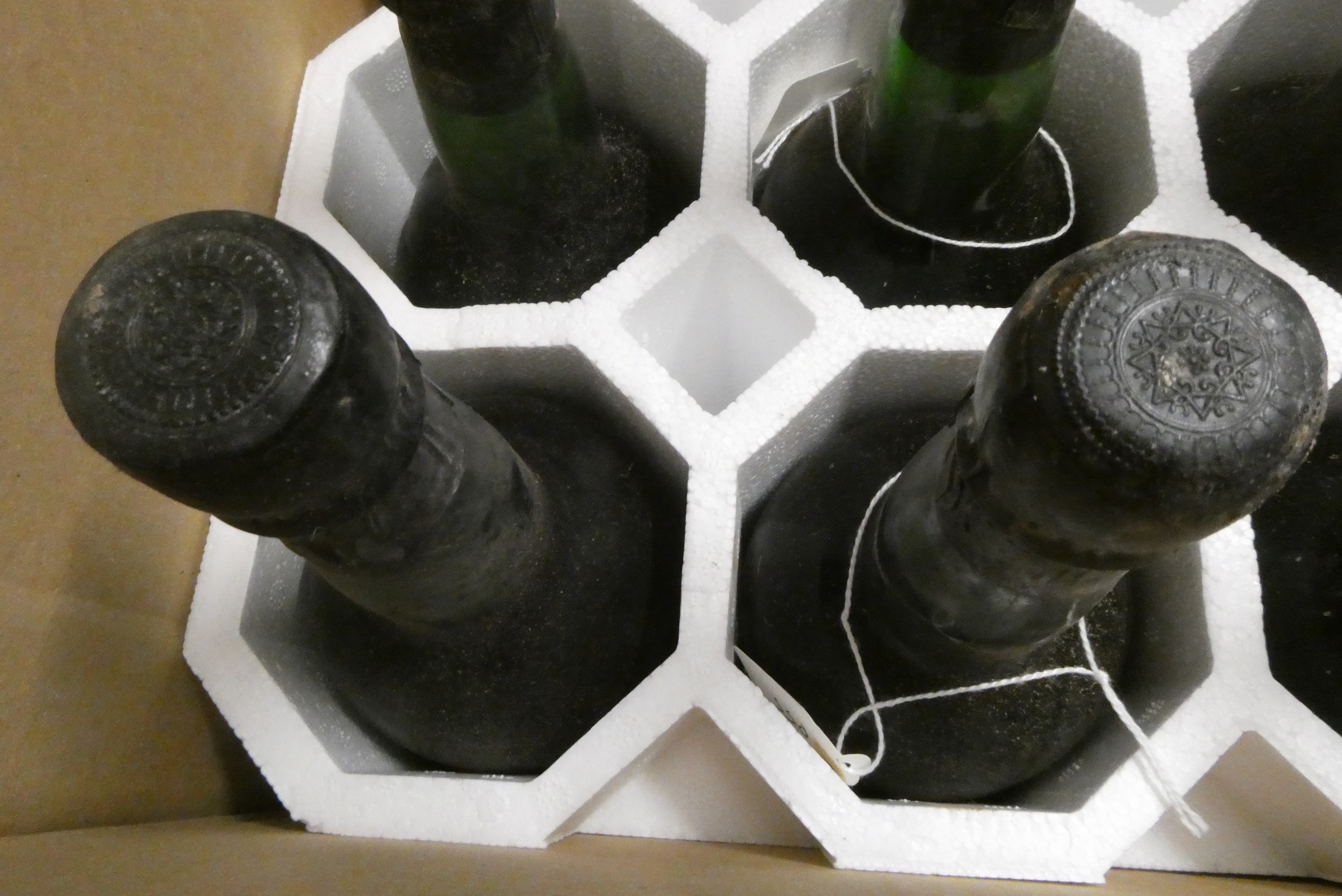 Two bottles Taylor's 1963 vintage port (Est. plus 24% premium inc. VAT) Image