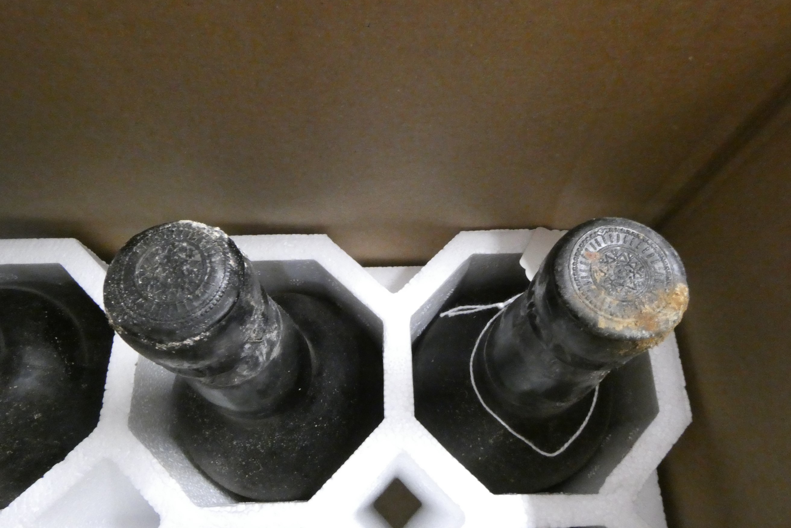 Two bottles Taylor's 1963 vintage port (Est. plus 24% premium inc. VAT) Image