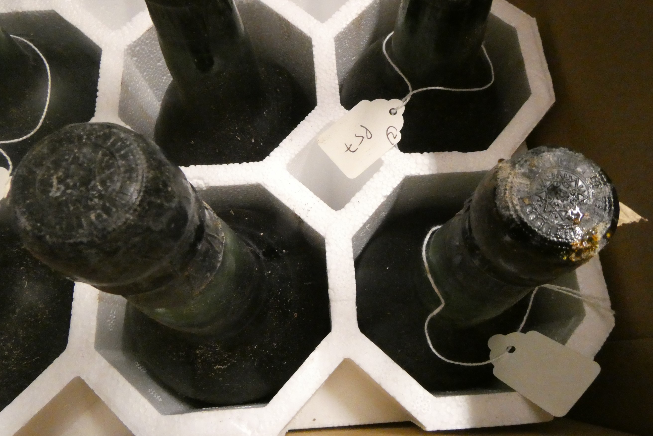 Two bottles Taylor's 1963 vintage port (Est. plus 24% premium inc. VAT) Image