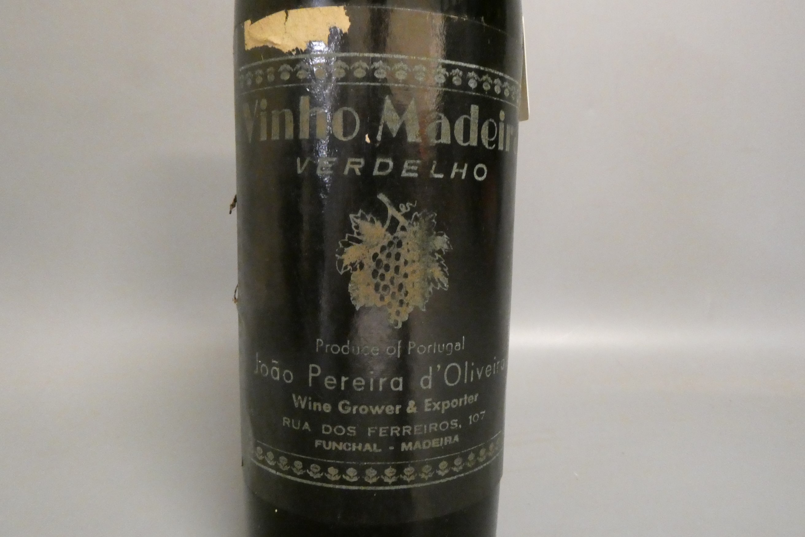 One bottle Vinho Madeira 1850 Verdelho, Joao Pereira d'Oliveiro (Est. plus 24% premium inc. VAT) Image