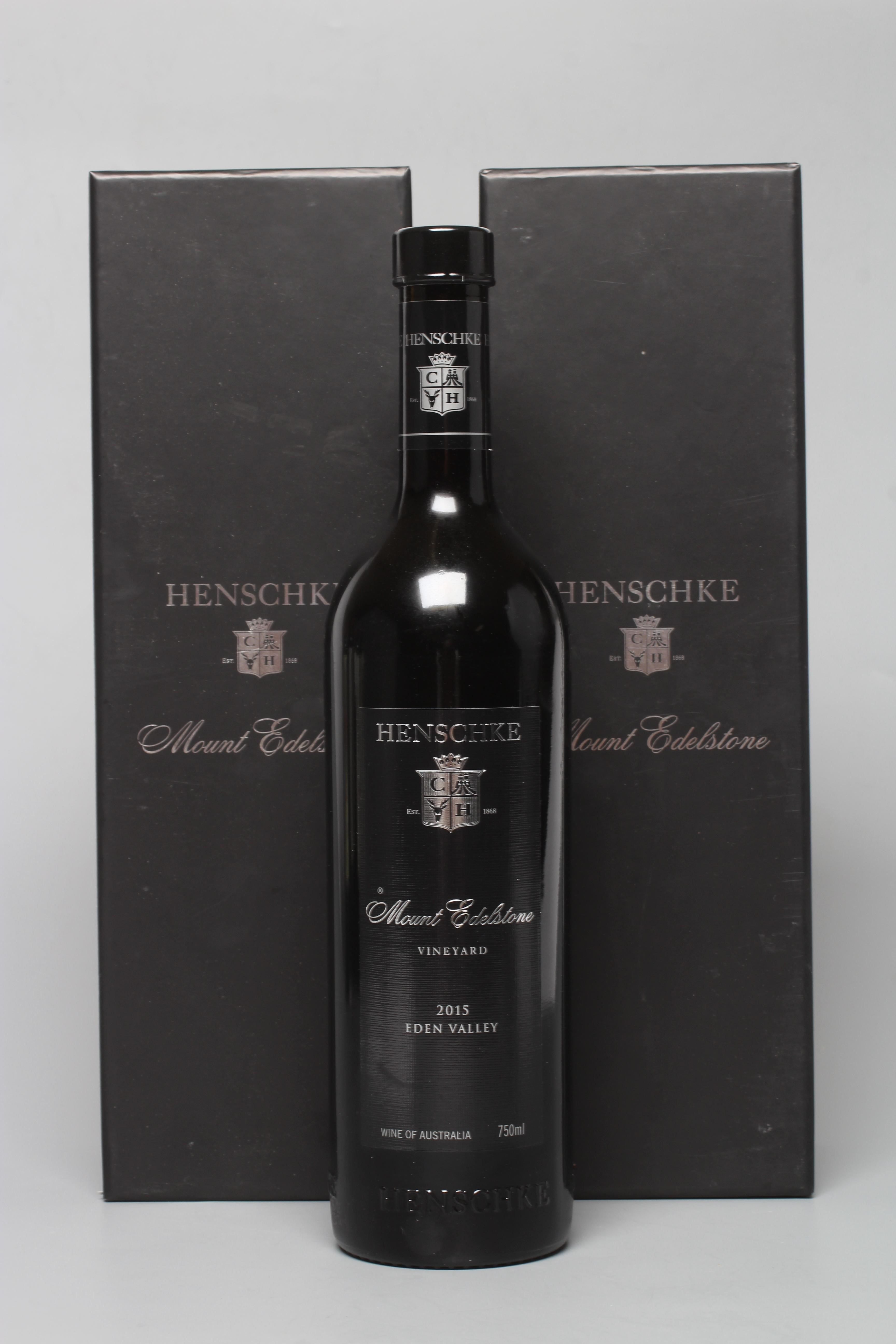 Two bottles Mount Edelstone, 2015, Henschke, boxed (Est. plus 24% premium inc. VAT) Image